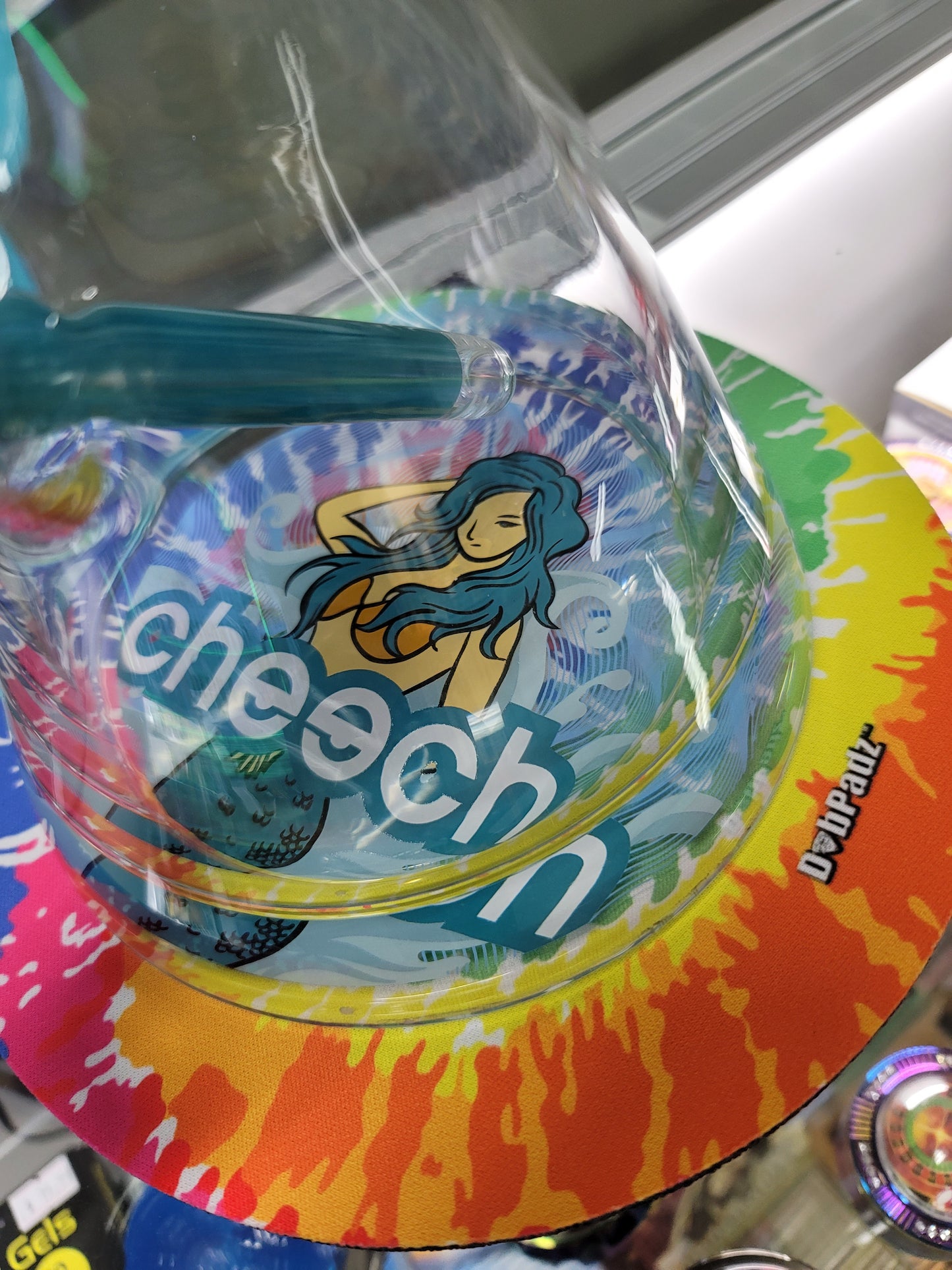 CHEECH Mermaid Waterpipe W/Ash Catcher