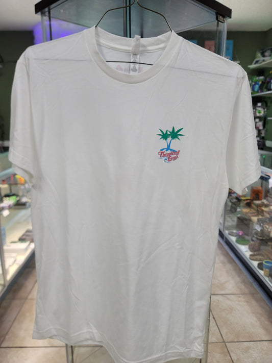 Tropical Boys Shirt White Large