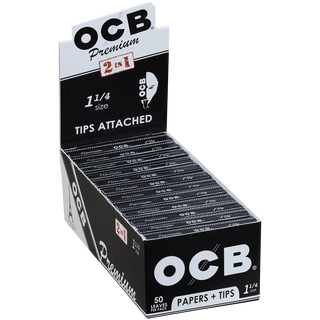 OCB Premium 1 1\4 Rolling Papers & Tips