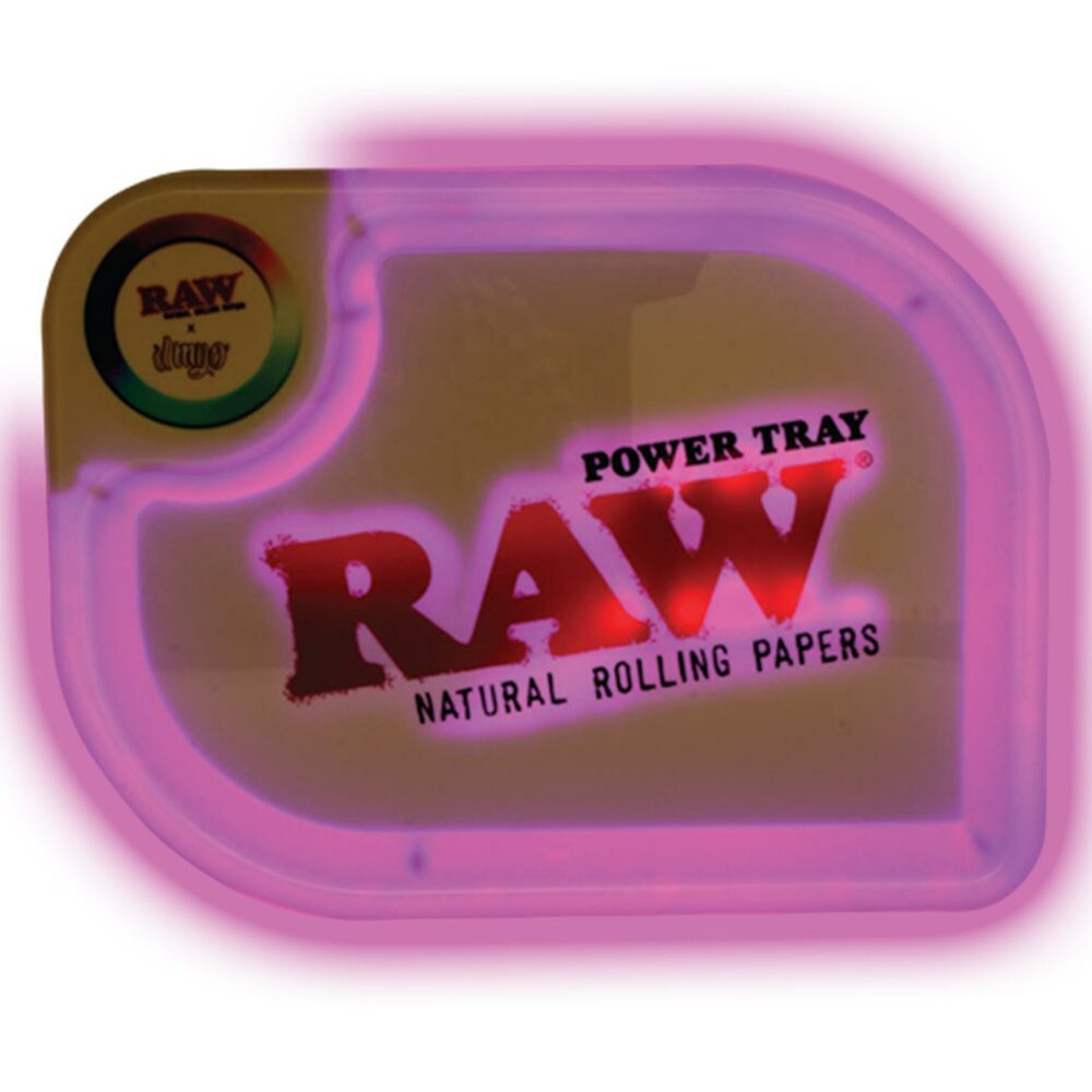 RAW Power Rolling Tray W/wireless Cell Charger