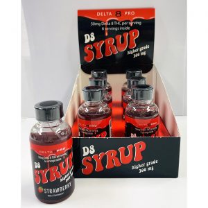 D8 PRO Fuchem D8 Strawberry Syrup 300mg