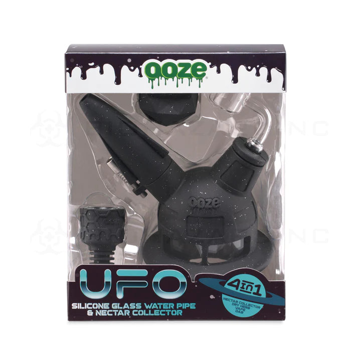 UFO Silicone Shimmer Waterpipe/Nectar Collector