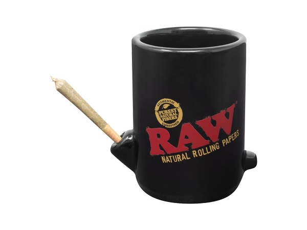 RAW Wake Up & Bake Cone Ceramic Mug