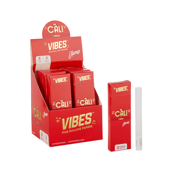 Cali Vibes Hemp 1g Rolling Papers