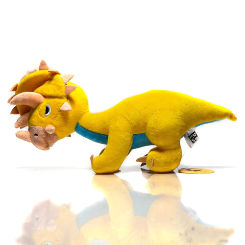 ELBO Mini Yellow Triceratops Plush