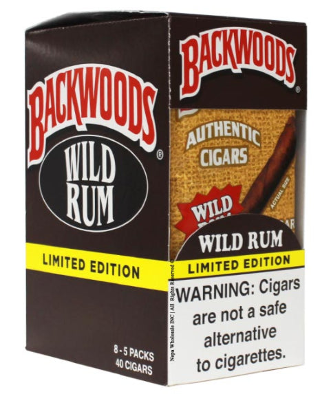Backwoods Wild Rum 5pk