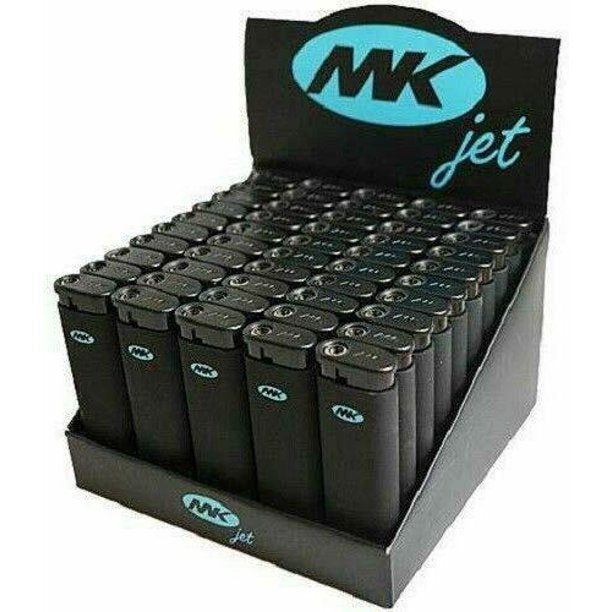 MK Jet Windproof Lighter Rubber Black