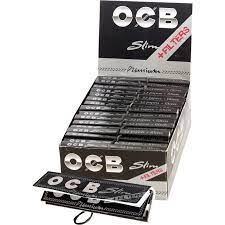 OCB Premium Slim Rolling Papers & Tips