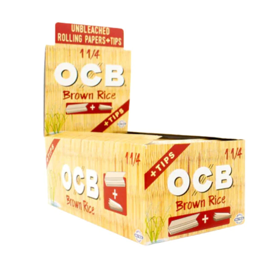 OCB Brown Rice 1 1\4 Rolling Papers