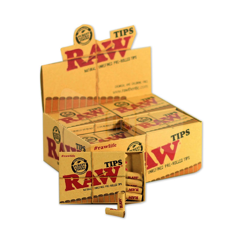 Raw Tips Prerolled
