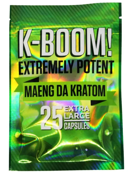 25ct Green Maeng Da Kratom Capsules KK-CP-R