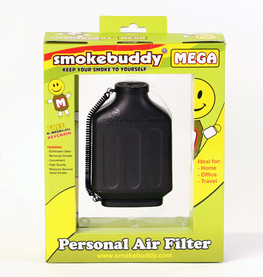 Mega Smoke Buddy (Black) – J&M Smoke Shop